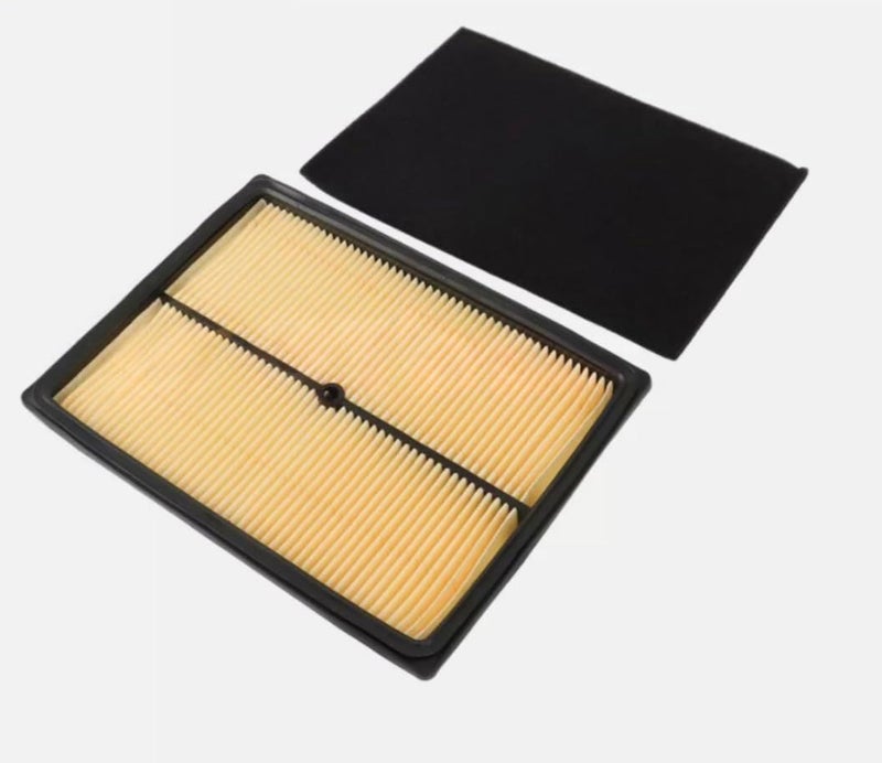Berks Attachments Air Filter Kit for Rato 670cc 739cc Engines – Fits Rato 740, AGT LRT23 – Also Fits Honda GX610 GX620 GX670 GXV610 GXV620 GXV670 – 8-3/4" x 6-5/8" x 1" - Image 1